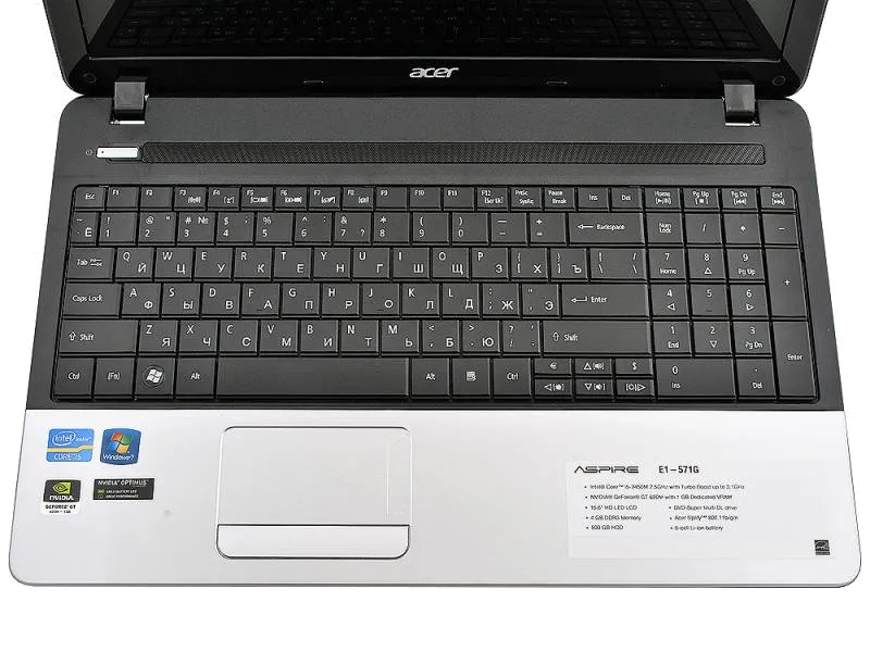 Замена шлейфа матрицы Acer Aspire E1-571G