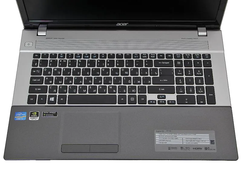 Замена шлейфа матрицы Acer Aspire V3-771G