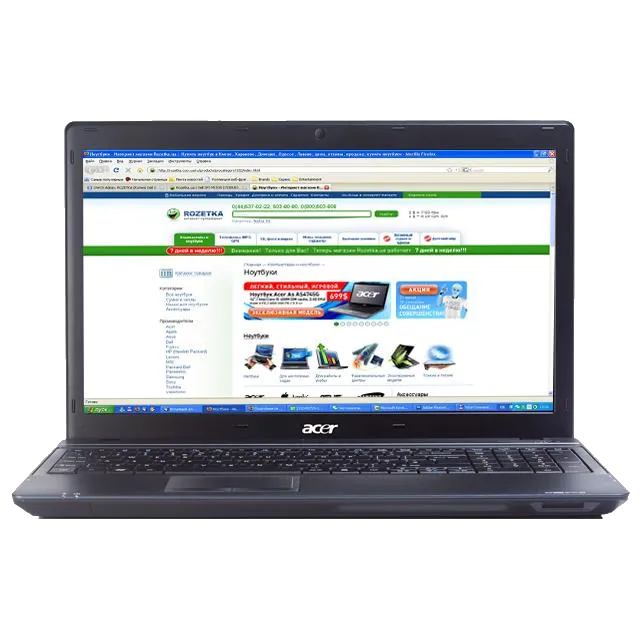 Замена шлейфа матрицы Acer TravelMate 5740ZG