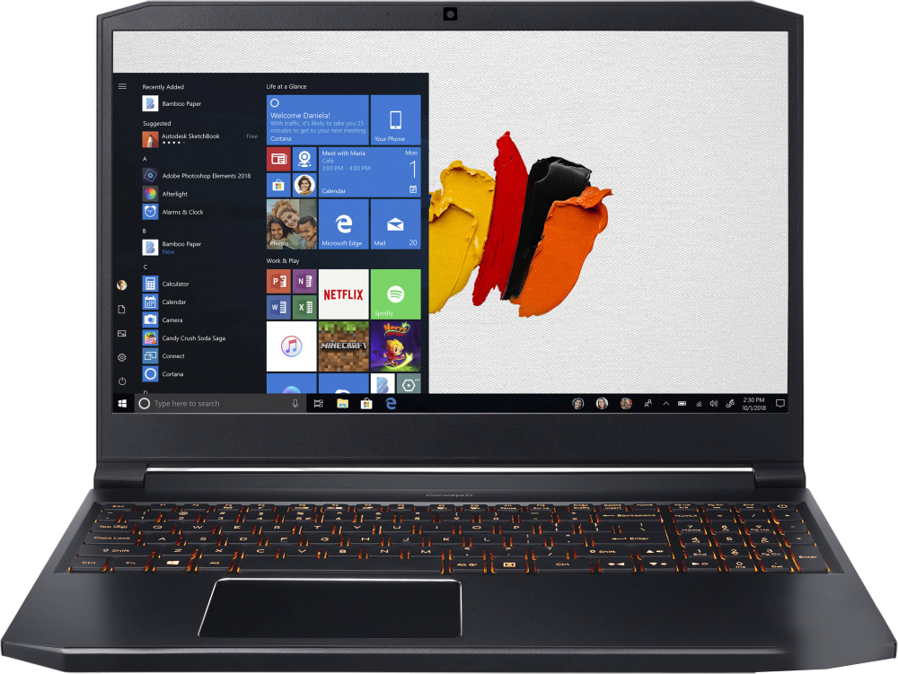 Замена шлейфа матрицы Acer ConceptD 5